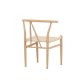 VENTURE DESIGN Alfons spisebordsstol, m. armln - beige rattan og natur stl
