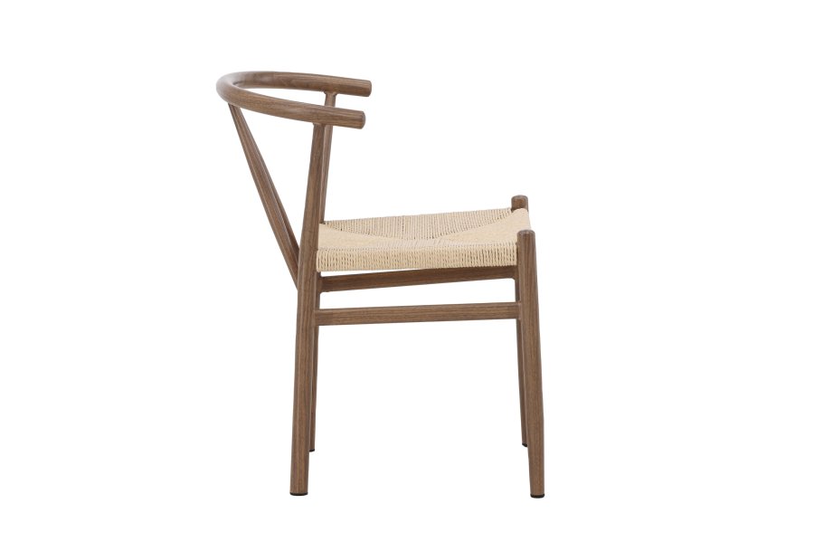 VENTURE HOME Alfons Spisebordsstol - Trlook / Naturreb