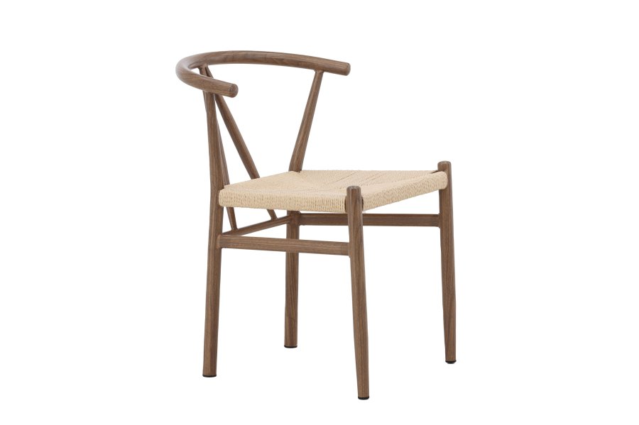 VENTURE HOME Alfons Spisebordsstol - Trlook / Naturreb