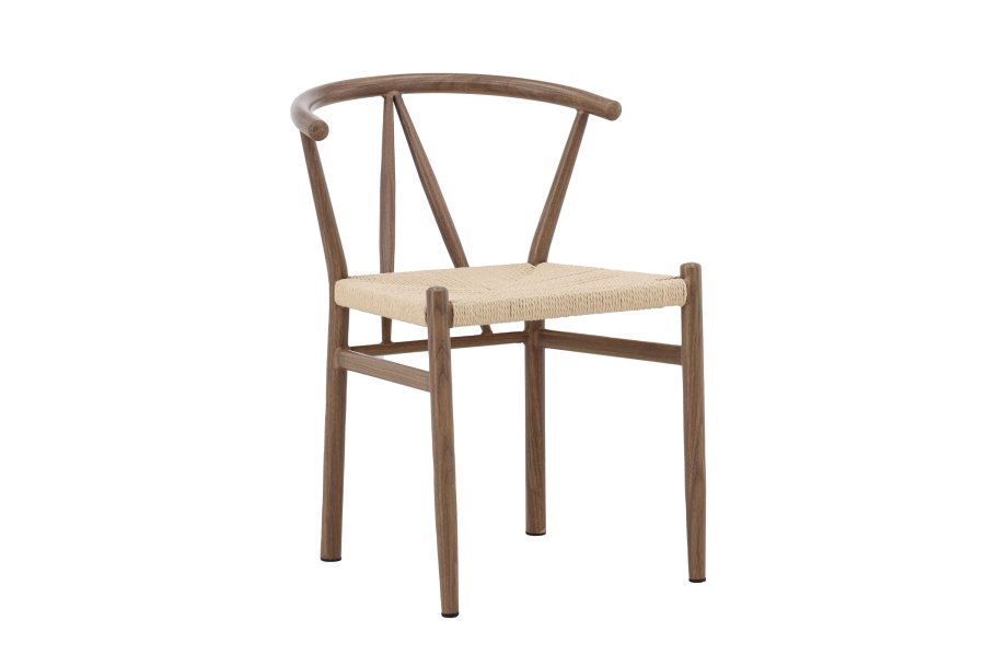 VENTURE HOME Alfons Spisebordsstol - Trlook / Naturreb