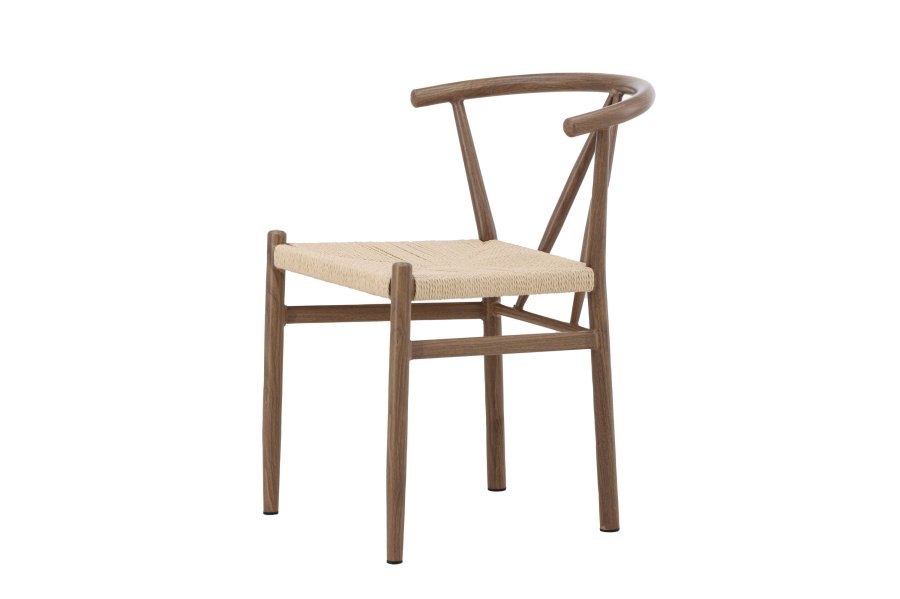 VENTURE HOME Alfons Spisebordsstol - Trlook / Naturreb