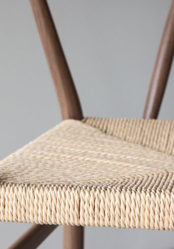 VENTURE HOME Alfons Spisebordsstol - Trlook / Naturreb