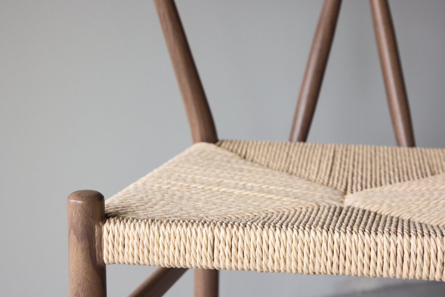 VENTURE HOME Alfons Spisebordsstol - Trlook / Naturreb