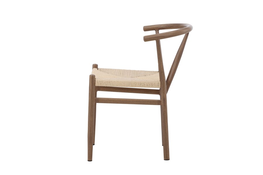 VENTURE HOME Alfons Spisebordsstol - Trlook / Naturreb