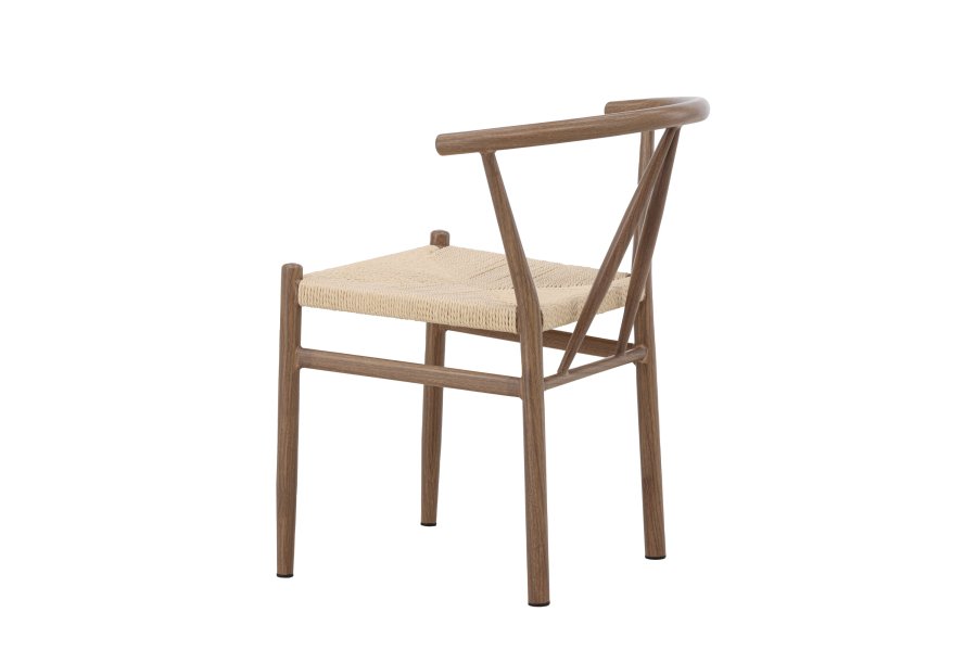 VENTURE HOME Alfons Spisebordsstol - Trlook / Naturreb