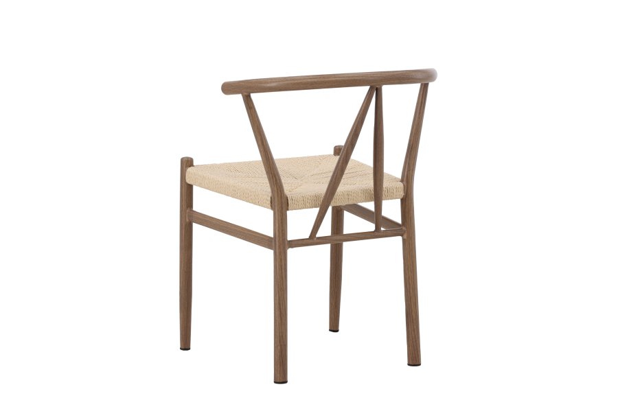 VENTURE HOME Alfons Spisebordsstol - Trlook / Naturreb