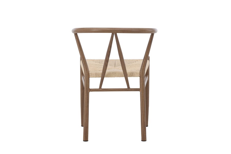 VENTURE HOME Alfons Spisebordsstol - Trlook / Naturreb