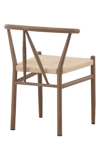 VENTURE HOME Alfons Spisebordsstol - Trlook / Naturreb