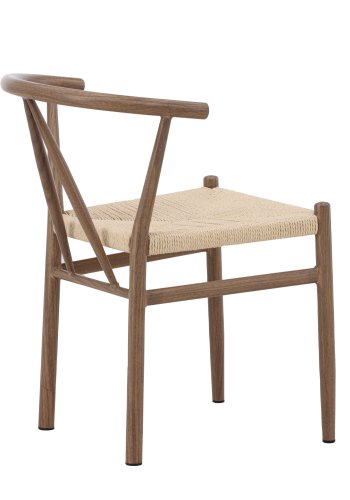 VENTURE HOME Alfons Spisebordsstol - Trlook / Naturreb