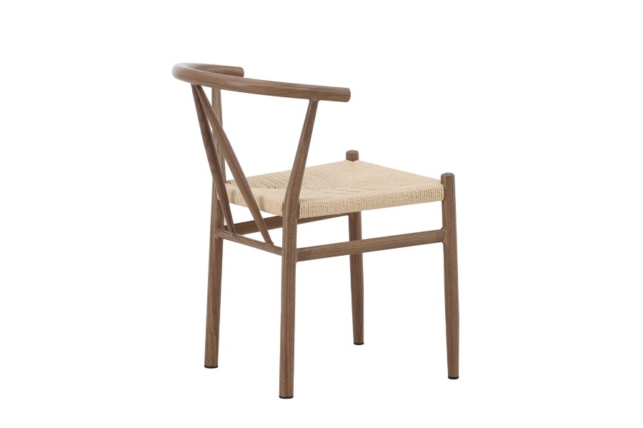 VENTURE HOME Alfons Spisebordsstol - Trlook / Naturreb