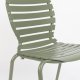 ZUIVER Vondel havestol, stabelbar - grn aluminium