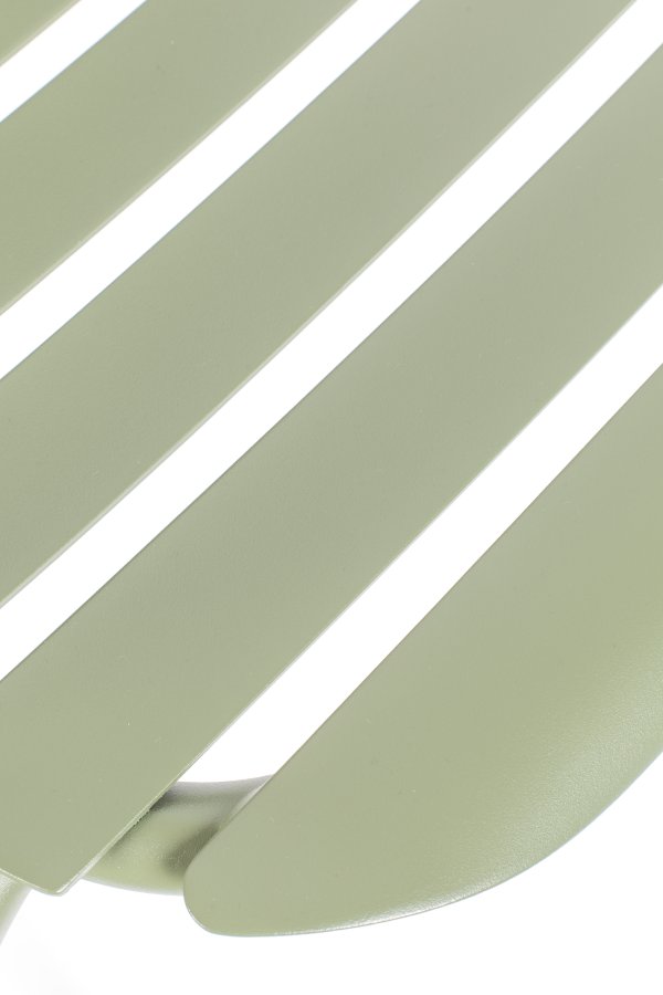 ZUIVER Vondel havestol, m. armln - grn aluminium