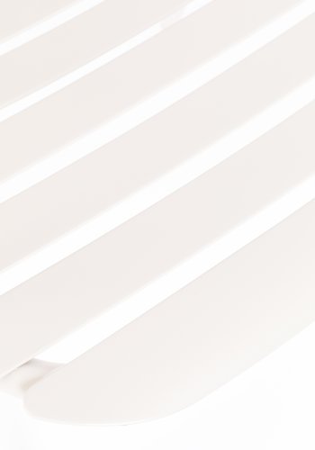 ZUIVER Vondel havestol, m. armln - ler hvid aluminium