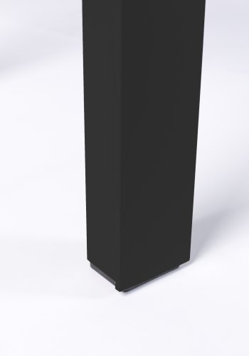 ZUIVER Vondel havebnk, rektangulr - sort aluminium (175x45)