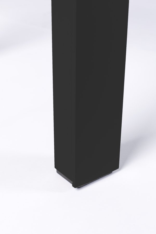 ZUIVER Vondel havebnk, rektangulr - sort aluminium (175x45)