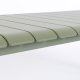 ZUIVER Vondel havebnk, rektangulr - grn aluminium (175x45)