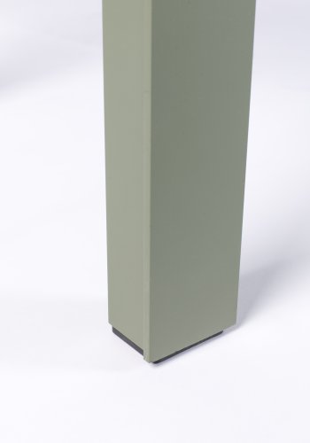 ZUIVER Vondel havebnk, rektangulr - grn aluminium (175x45)