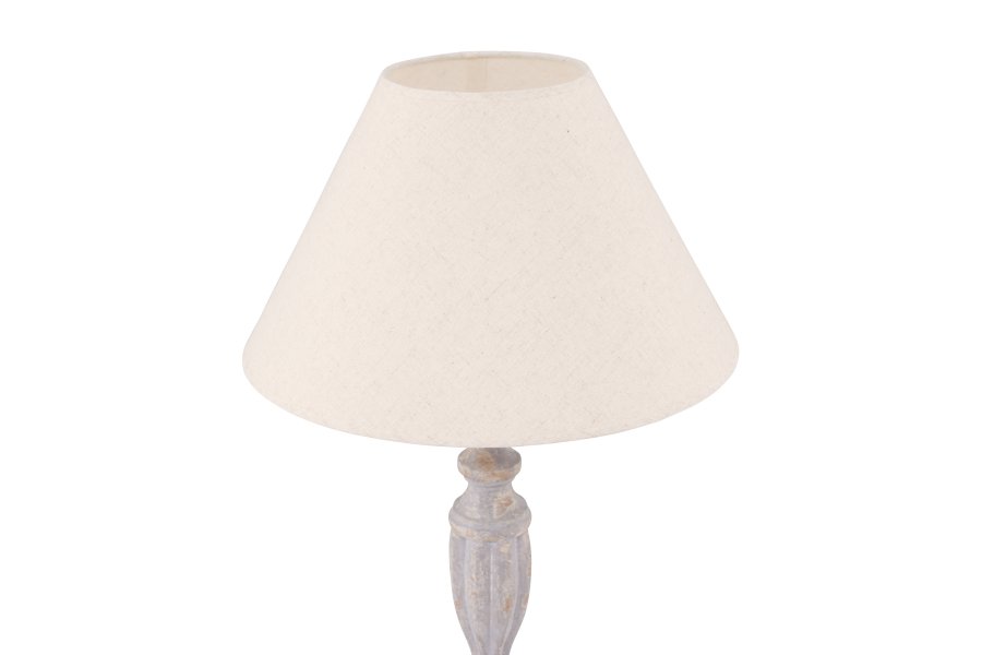 VENTURE DESIGN Caen bordlampe - beige hr og gr tr