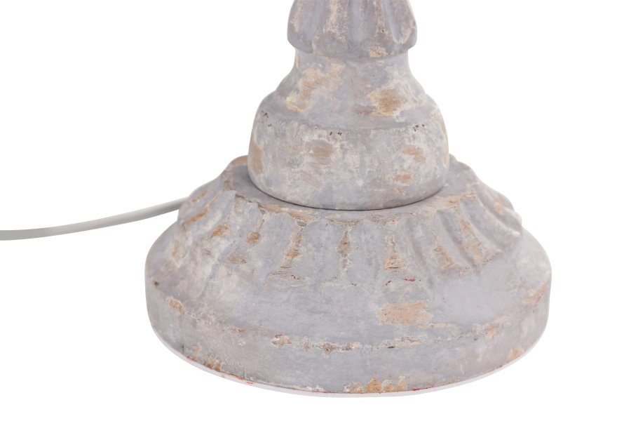 VENTURE DESIGN Caen bordlampe - beige hr og gr tr