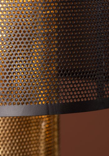 VENTURE DESIGN Gap bordlampe - guld og sort jern