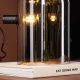 VENTURE DESIGN Quentin bordlampe - rgfarvet glas
