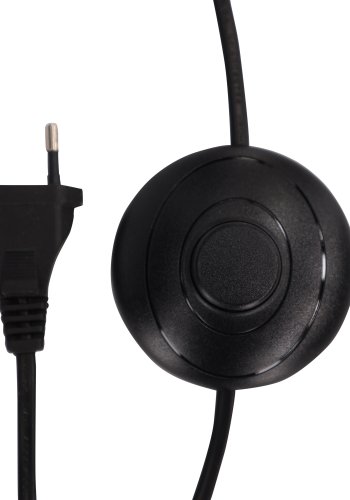 VENTURE DESIGN Ferrand gulvlampe - hvid glas og sort jern