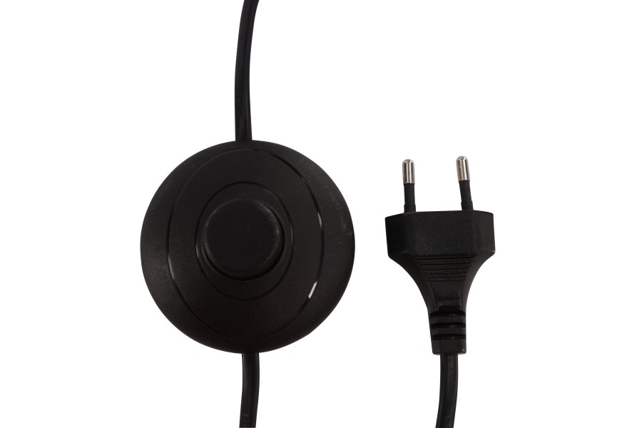 VENTURE DESIGN Marsan gulvlampe - hvid glas og sort jern