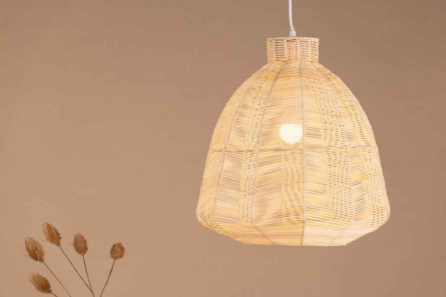 VENTURE DESIGN Tours loftlampe - natur rattan
