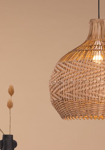 VENTURE DESIGN Bastia loftlampe - natur rattan
