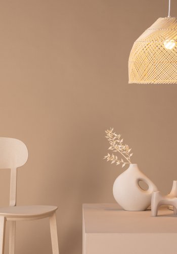 VENTURE DESIGN Brivela loftlampe - natur rattan