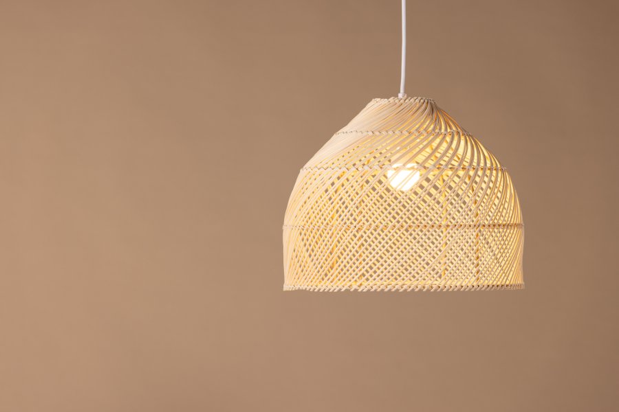 VENTURE DESIGN Brivela loftlampe - natur rattan