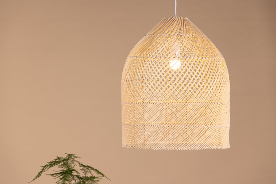VENTURE DESIGN Brivela loftlampe - natur rattan