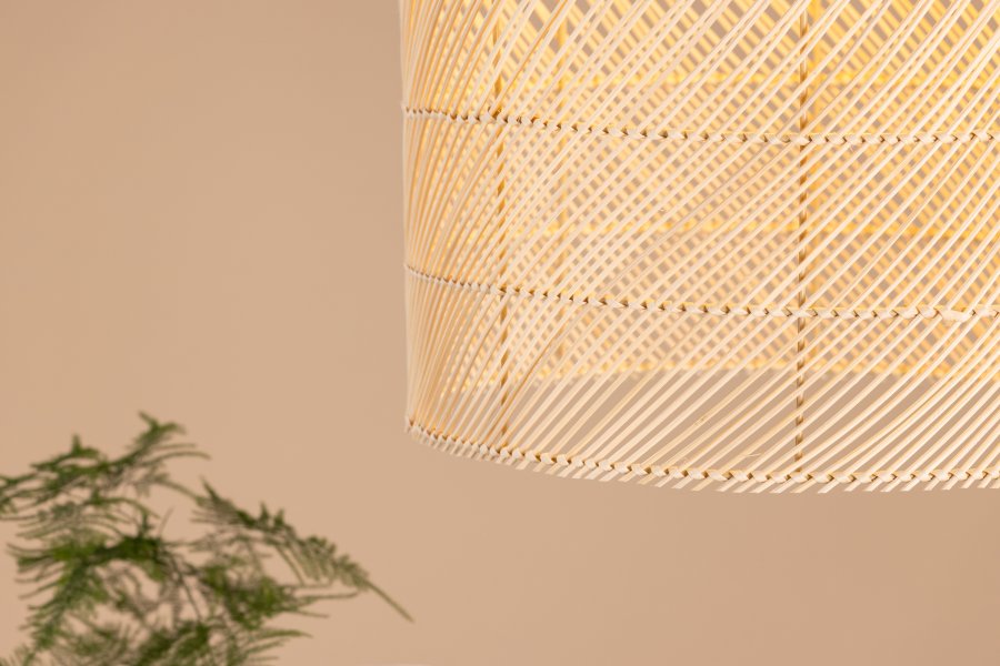 VENTURE DESIGN Brivela loftlampe - natur rattan