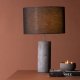 VENTURE DESIGN Nancy bordlampe - sort hr og gr beton