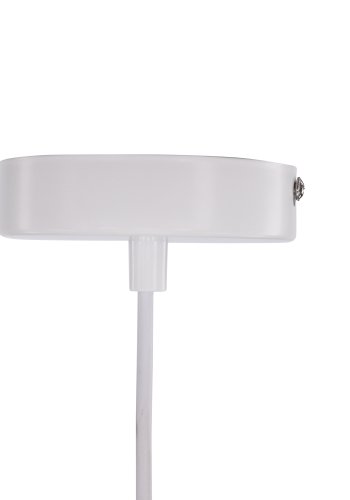 VENTURE DESIGN Nicola loftlampe, X-Large - hvid kunstige fjer