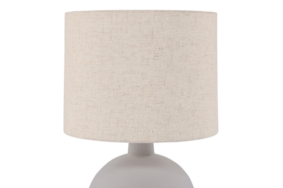 VENTURE DESIGN Torcello bordlampe - beige hr og gr beton