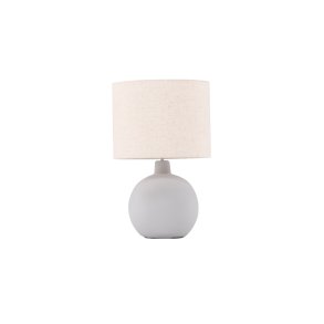VENTURE DESIGN Torcello bordlampe - beige hr og gr beton