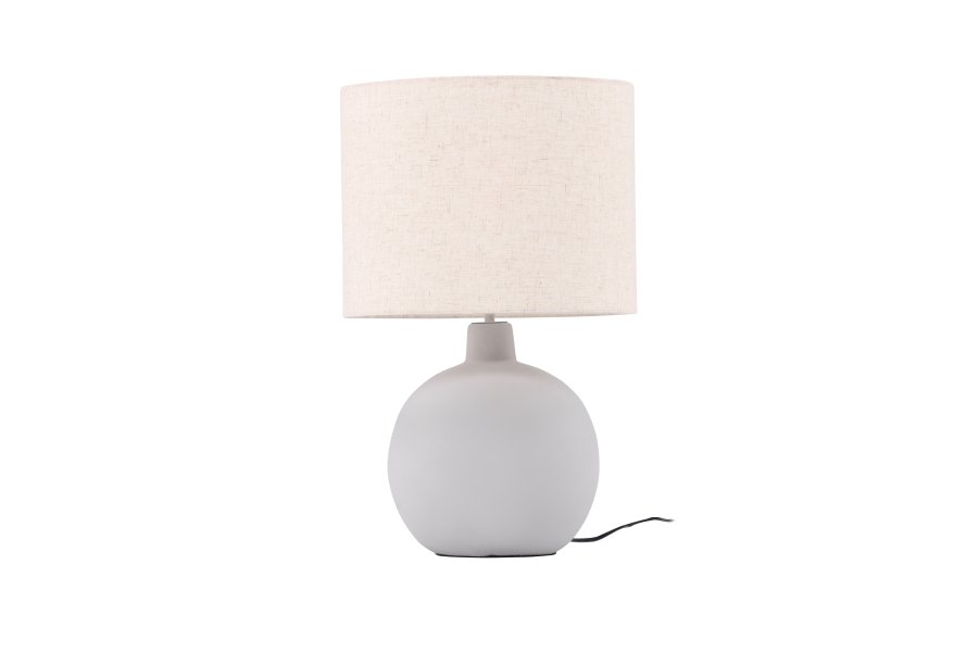 VENTURE DESIGN Torcello bordlampe - beige hr og gr beton