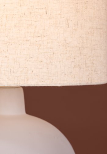 VENTURE DESIGN Torcello bordlampe - beige hr og gr beton