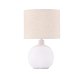 VENTURE DESIGN Torcello bordlampe - beige hr og hvid beton
