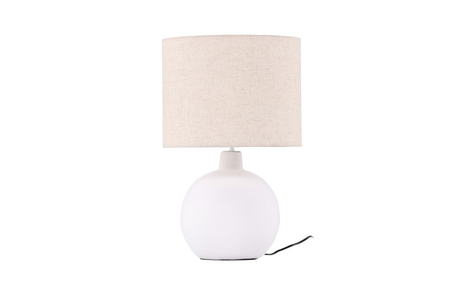 VENTURE DESIGN Torcello bordlampe - beige hr og hvid beton
