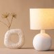 VENTURE DESIGN Torcello bordlampe - beige hr og hvid beton
