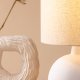 VENTURE DESIGN Torcello bordlampe - beige hr og hvid beton