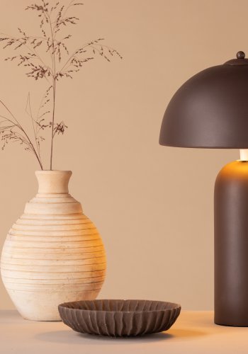 VENTURE DESIGN Corello bordlampe - brun sten