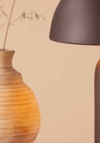 VENTURE DESIGN Corello bordlampe - brun sten