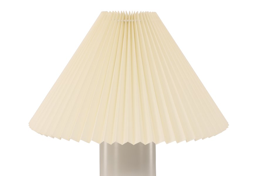 VENTURE DESIGN Largin bordlampe - offwhite papir og lysegr jern