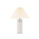 VENTURE DESIGN Largin bordlampe - offwhite papir og lysegr jern