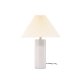 VENTURE DESIGN Largin bordlampe - offwhite papir og lysegr jern