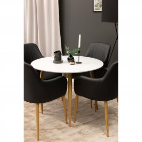 VENTURE DESIGN Undra gulvtppe - mrkegr viskose (170x240)