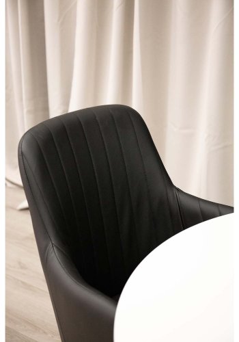 VENTURE DESIGN Devi gulvtppe - slv polyester og bomuld (200x300)